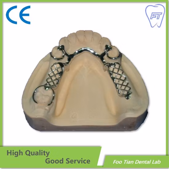 Hot Sale Removable Denture Dental Cobalt Chrome Casting Framework Denture