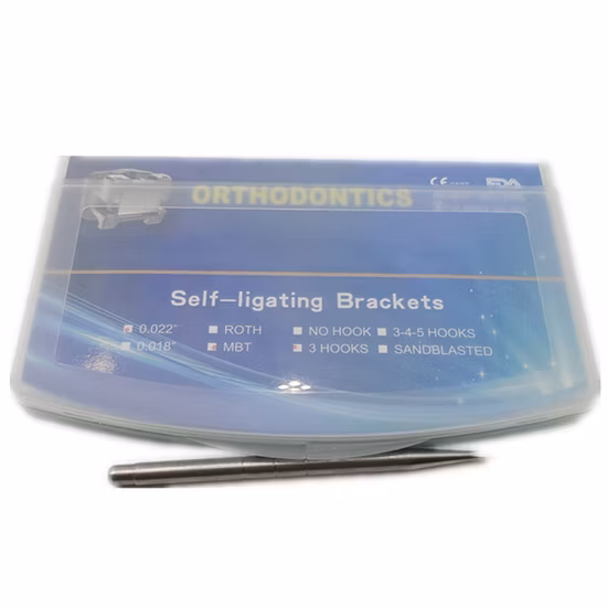 Support d'orthodontie dentaire, supports auto-ligaturants avec outil, offre spéciale